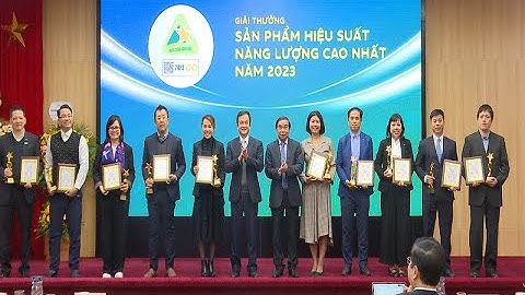 Trao Giải thưởng hiệu quả năng lượng trong công trình xây dựng năm 2023
