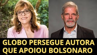 Escritora perseguida na Globo após declarar apoio ao ex-presidente Bolsonaro