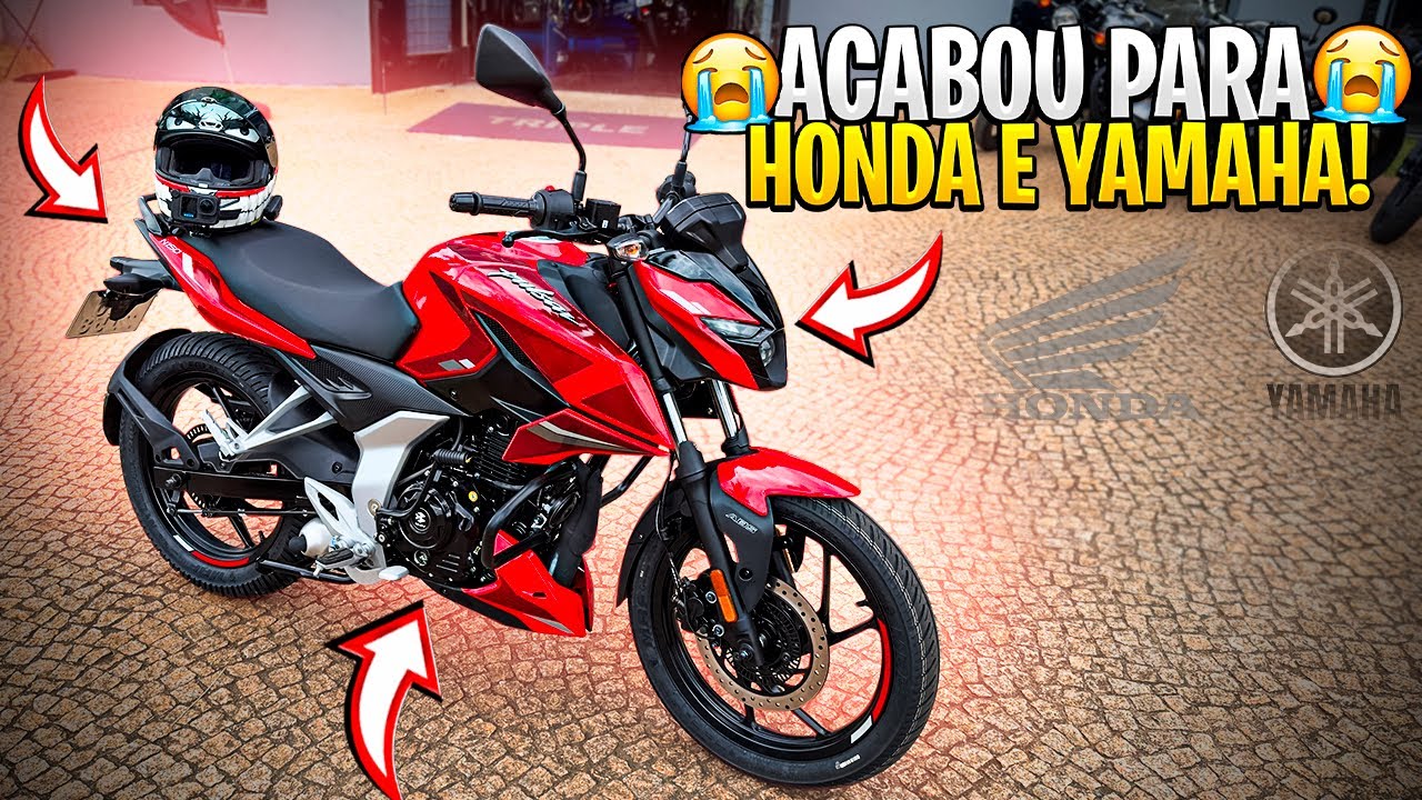 ACABOU DE CHEGAR!! MAIS COMPLETA QUE TITAN160 MAIS BARATA QUE BIZ125, NOVA PULSAR 150 BAJAJ 😱🔥