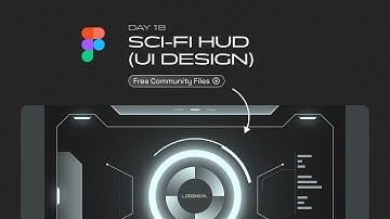 Figbruary 2023 Day 18 - SCI-FI HUD UI Design