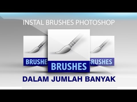 Cara Mudah Menginstal Brush Photoshop Dalam Jumlah Banyak (Lengkap Dengan Link Downloads )
