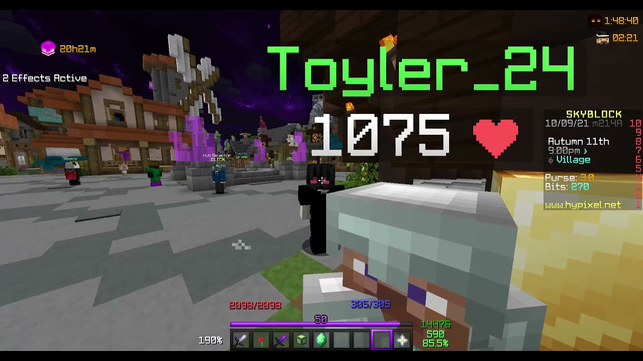 Hypixel Skyblock Macroer (OMG GONE WRONG) (ThirtyVirus Came to my house) (BANNED ON HYPIXEL)