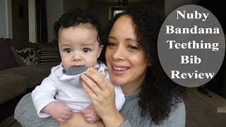 Review of Nuby Bandana Teething Bibs & Next Bibs For Dribbling/Drooling Baby Must Haves