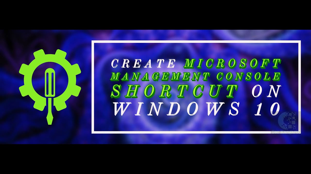 Microsoft Management Console - YouTube