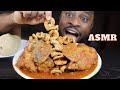 Asmr Mukbang Pork Belly,Tongue,Intestines,Porkfeet & Oatmeal Fufu/African Mukbang