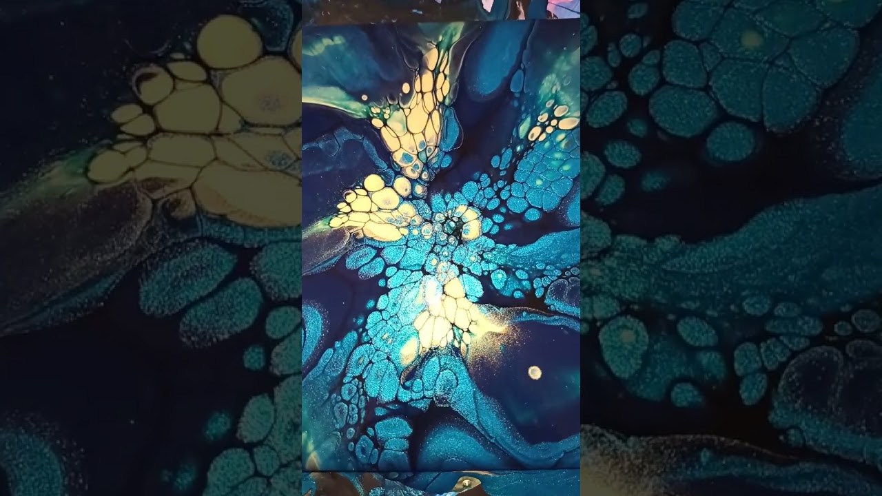 i colori che amo!! Verde smeraldo, oro e blu di prussia!!!