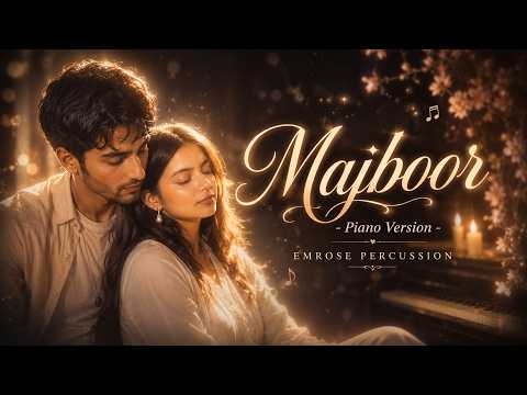Majboor - Piano Version | Late Night Relaxing Music (Emrose Flip)