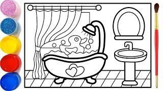 Vẽ tô màu phòng tắm nhỏ đơn giản: Hãy cùng tô màu cho phòng tắm nhỏ của bạn trở nên lung linh hơn với các mẫu vẽ đơn giản nhưng không kém phần tinh tế và độc đáo. Đừng để kích thước nhỏ bé làm giảm đi sự sang trọng và tiện nghi của không gian này. Đến với chúng tôi để khám phá những ý tưởng tuyệt vời cho phòng tắm của bạn.
