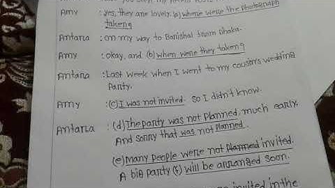 5th week english assignment class9