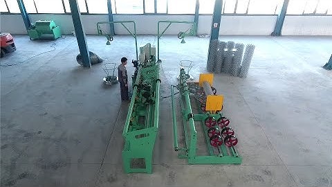 Fully automatic security fence wire mesh making machine(high speed)