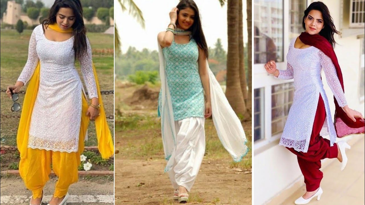 New Patiala Suit Ki Design 2024 Latest Punjabi Salwar Suit Ki Design