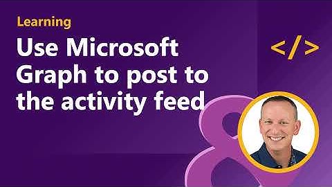 Use Microsoft Graph to post to the activity feed
