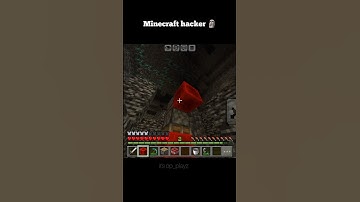 Minecraft Hacker☠️  #minecraft