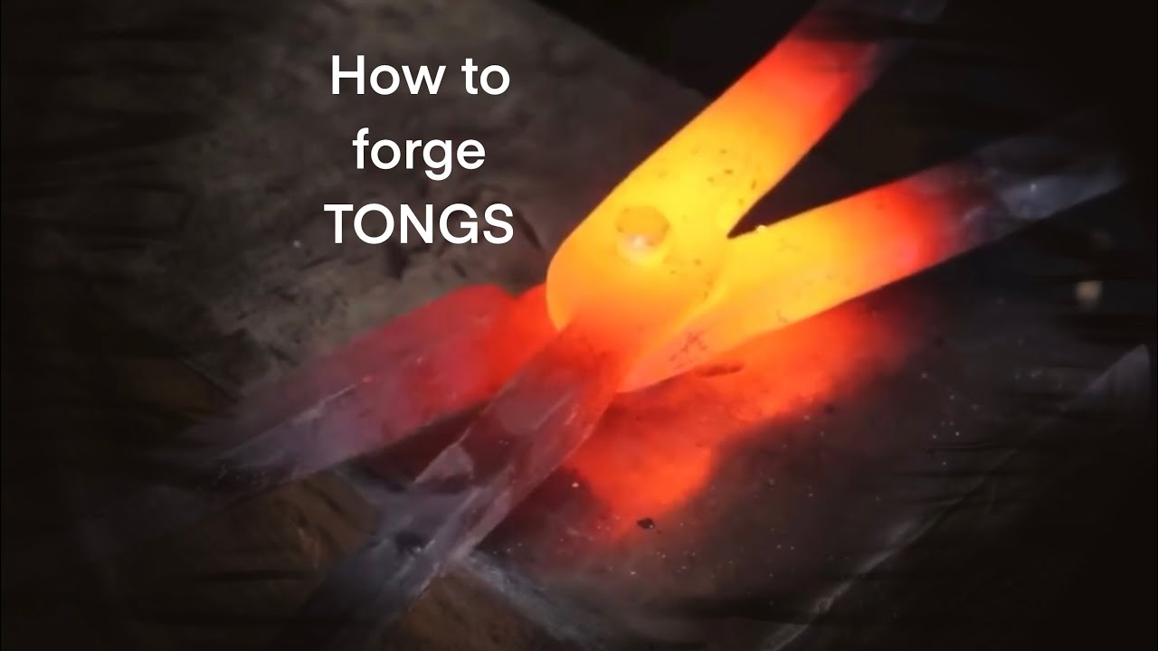 Blacksmithing Long Nose Tongs YouTube