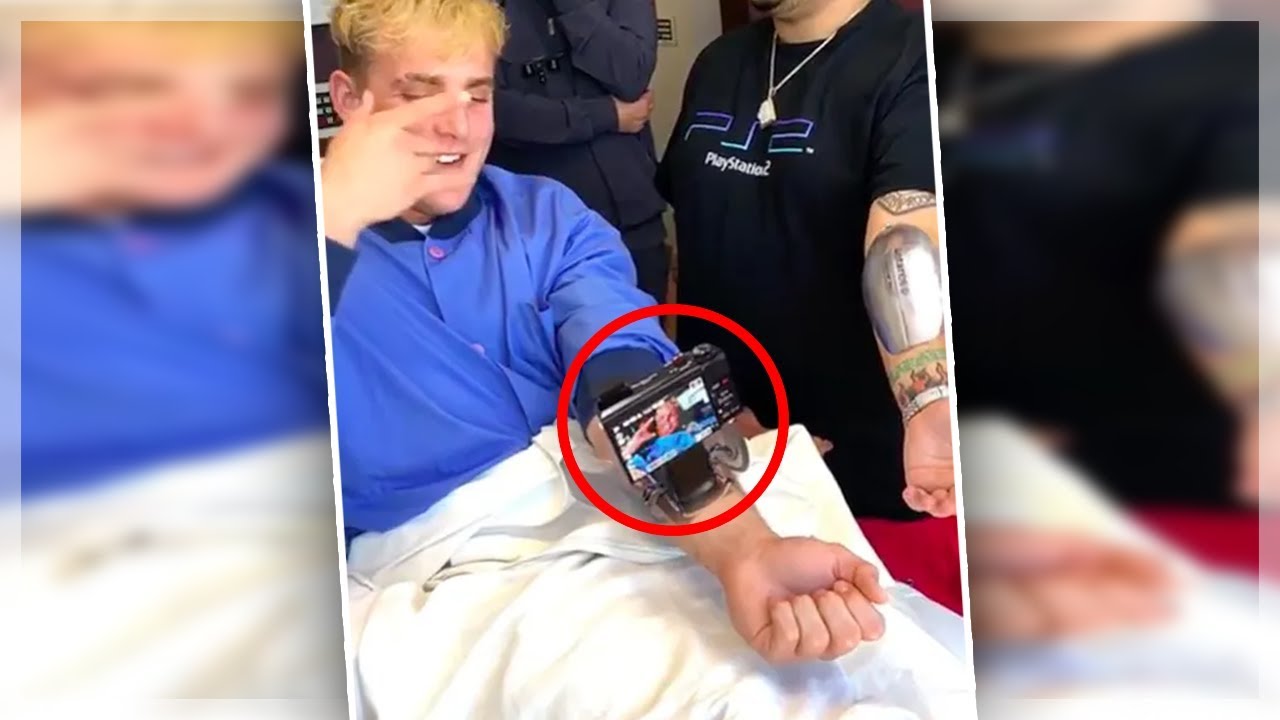 bezig bestrating wij Jake Paul Admits His Vlog Camera Implants Are Fake... - YouTube