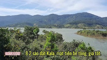 Đất nghỉ dưỡng, view hồ Kala Di Linh, 8.2 sào có 2 mặt tiền đường bê tông, giá tốt trong khu vực.
