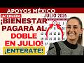 🎉 ¿Ya lo sabes? Pago Doble de PENSIÓN para adultos mayores Julio 2026 ✅💸