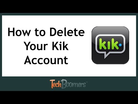 How to Delete Your Kik Account