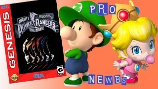 2 Pro Newbs - Mighty Morphin Power Rangers The Movie (Genesis)