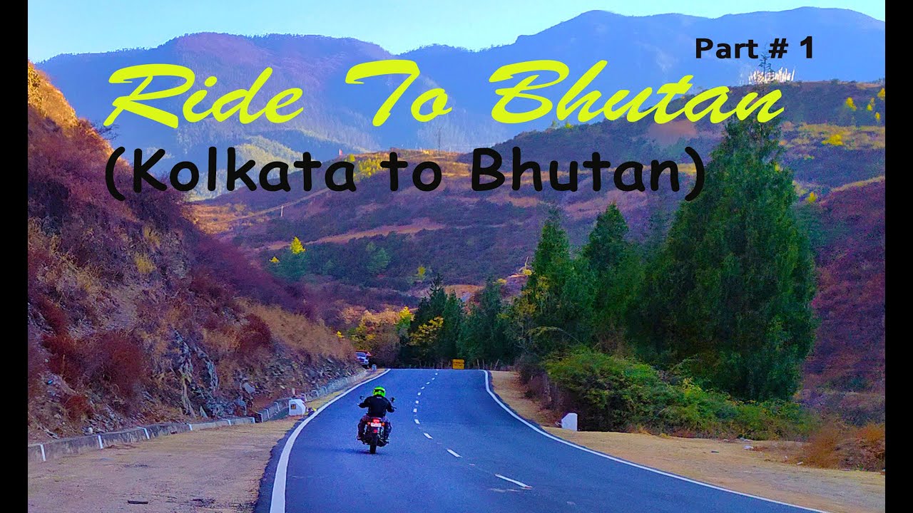 how to travel bhutan from kolkata