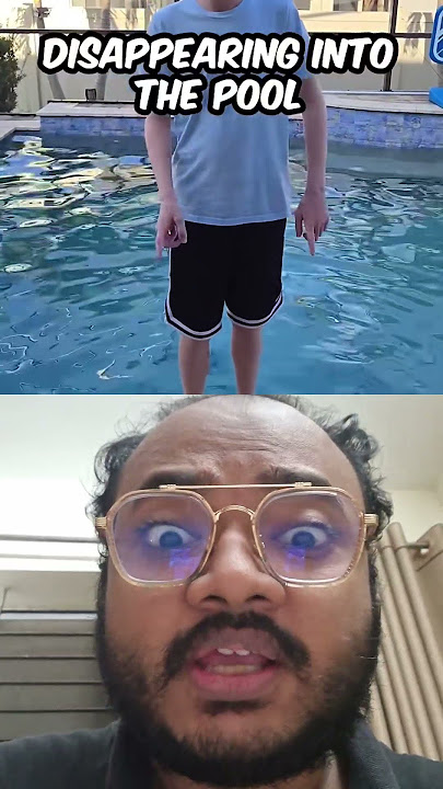 Falling on the swimming pool  my collab
