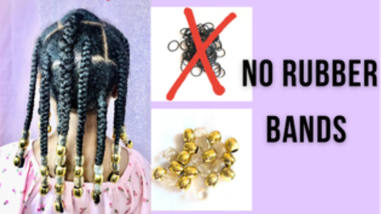 BEADSBRAIDSNO RUBBER BANDS needed! Weekly moisture routine 😱🫣 YouTube