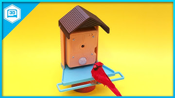IoT Bird Feeder Camera #adafruit #circuitpython #3dprinting