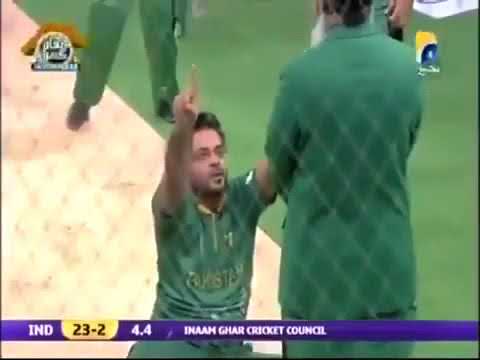 Aamir Liaquat Hussain Playing Cricket in Inaam Ghar Show Video ...
