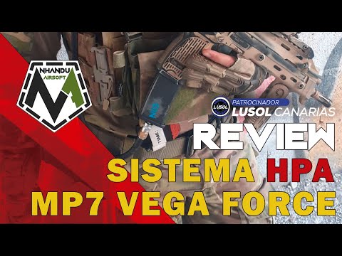 Le ponemos HPA al MP7 de VEGA FORCE I NHANDU AIRSOFT 