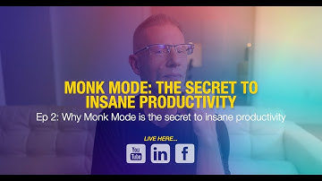 FREE Training: Why MONK MODE is THE SECRET to insane productivity LIVE - Ep.2 - Chris Prouty
