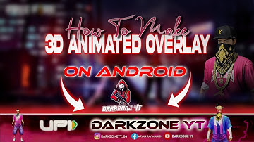 How To Make 3D Animated Gaming Overlay on Android | Free Fire 3D Character Overlay on Android🔥🔥🔥🔥