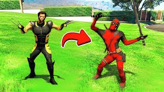 ДЭДПУЛ И РОСОМАХА ВЕРНУЛИСЬ В ЛОС САНТОС! Deadpool и ОБЗОР МОДА GTA 5 ВИДЕО MODS ИГРЫ