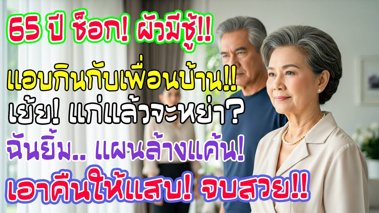 อายุ65 จับได้ว่าสามีมีเรื่องฉาวกับเพื่อนบ้าน เขาพูดเฉยว่าอายุปูนนี้ยังจะหย่าเหรอ