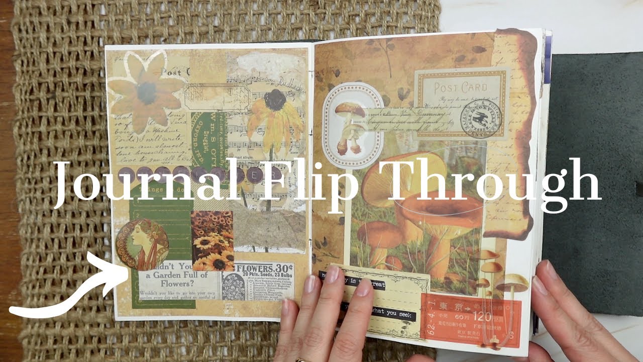 COMPLETED Scrapbook Journal | Aesthetic Flip Through