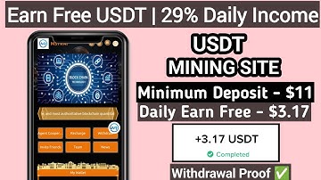 Best Usdt Mining Site | New Usdt income Site | New Usdt Earning Site | New TRX Mining Site 