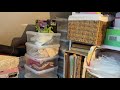 Craft room tour (be warned: it’s an organised mess!)