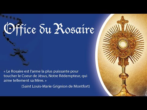 lun. 13 mai 17H45<br/>office du rosaire