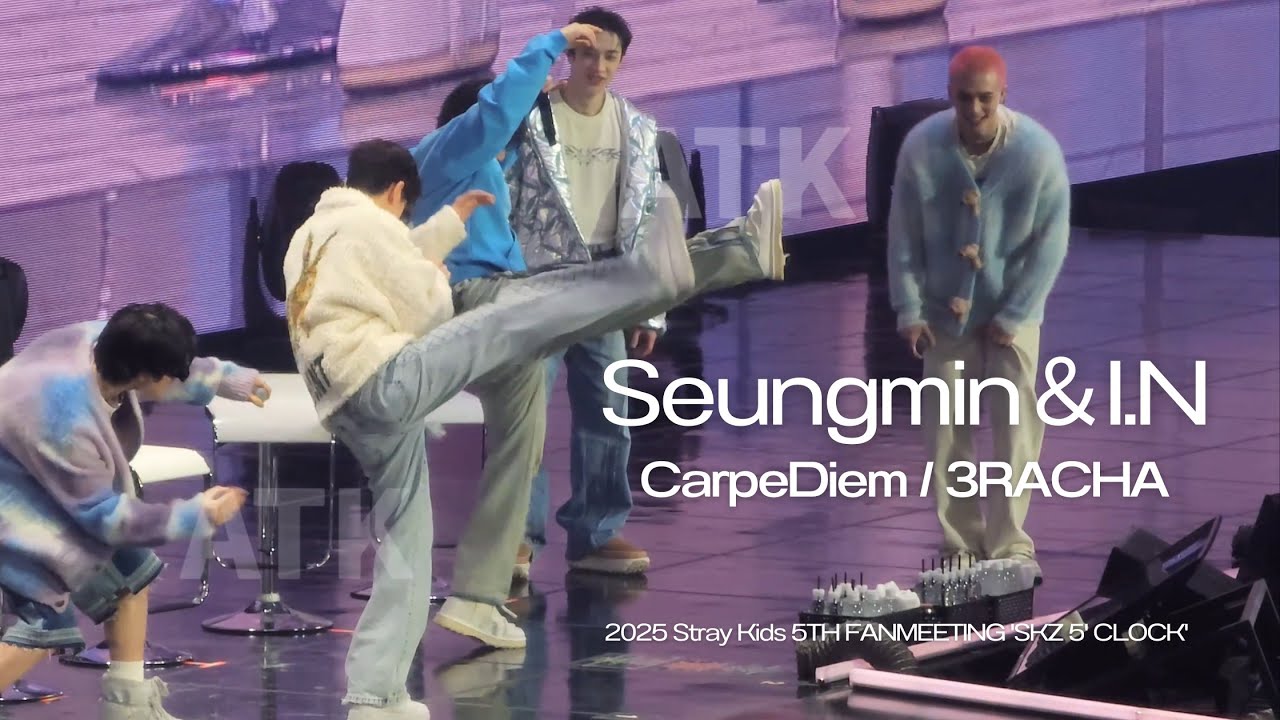 Straykids Fanmeeting】3RACHA / CarpeDiem Seungmin＆I.N ver.【SKZ 5