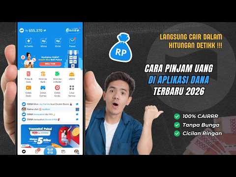 TANPA APK TAMBAHAN‼️ Cara Pinjam Uang di Aplikasi Dana Terbaru 2026 - Cara Pinjam Saldo Dana
