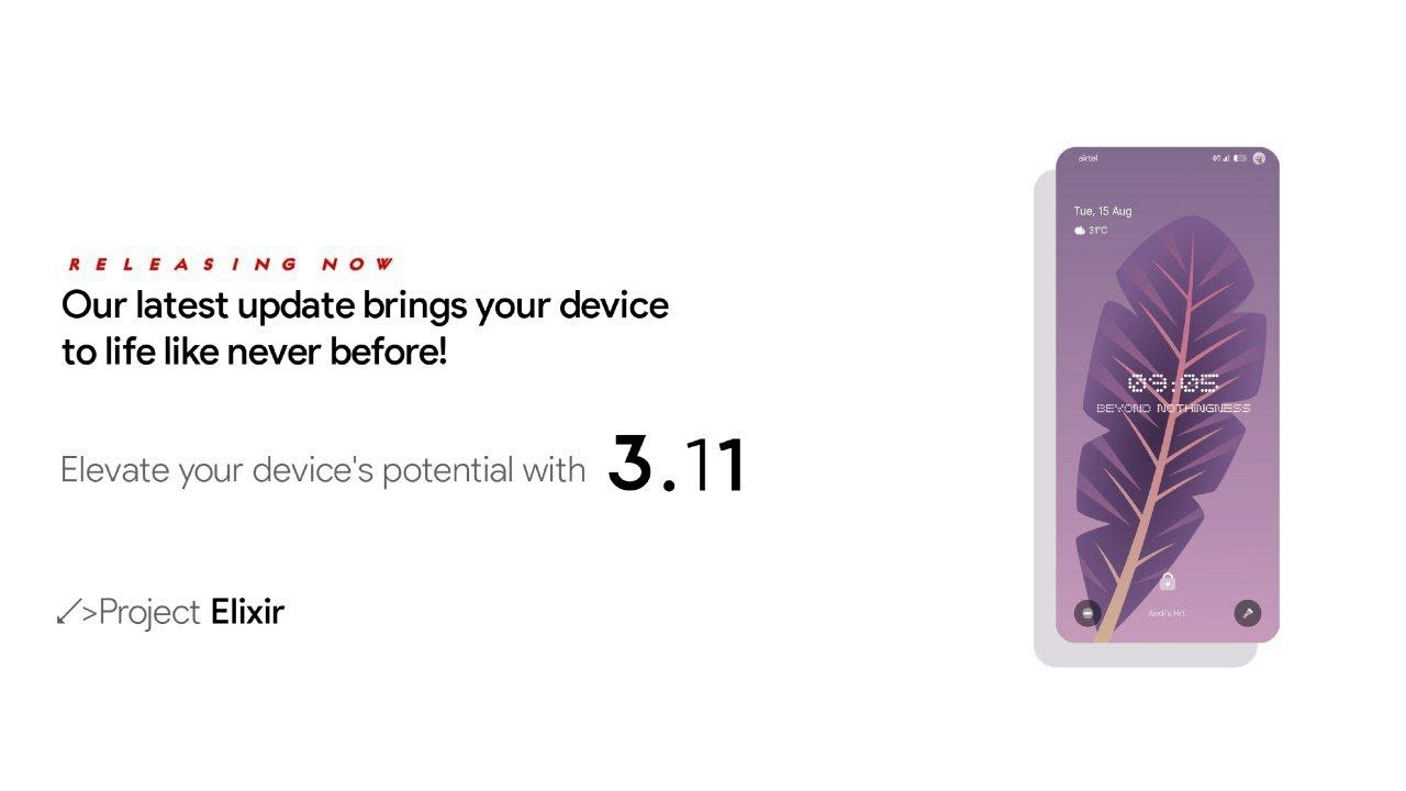 Install Project Elixir 3.11 on Nothing Phone 1