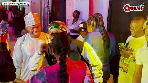 Pasuma Dance For Adunni Ade At His Birthday As Singer Portable Bow Greets Sheikh Jamiu Ami Olohun