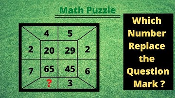 Which number replace the question mark ? | How to solve math puzzle ? | Math Puzzle By Moin  Khan