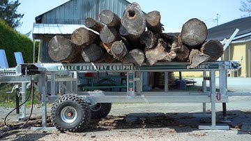 TITAN log table for wood processors