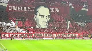 Galatasaray Huriyetin 100. Yılı Koreografi