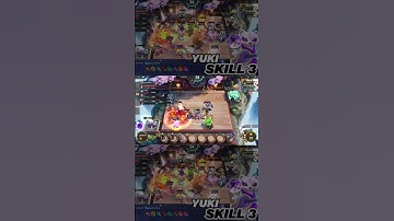 YUKI SKILL 3 | PRINCE 8 SINERGI VS ABE 2 MONSTER SHIELD! MAGIC CHESS - MOBILE LEGENDS #magicchess