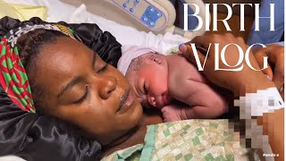LABOR & DELIVERY VLOG *RAW + REAL| FIRST TIME MUM| Inducing my own labor