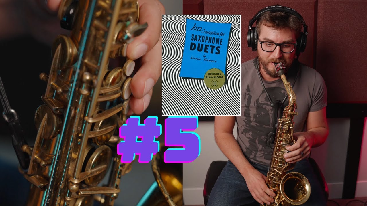 Jazz Conception for Saxophone Duets 5 Lennie Niehaus YouTube