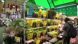4K HDR｜台北建國花市｜Taipei Jianguo Holiday Flower Market