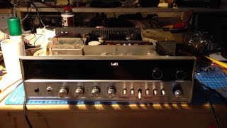 Sansui 1000X Repair 1/3 - Driver board recap and transistor replacement