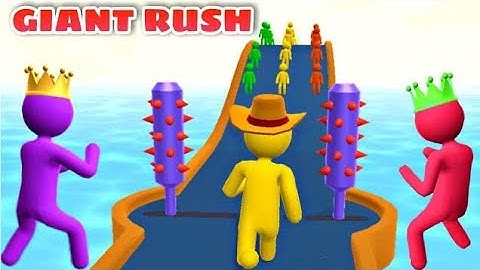 giant rush unlock new level, wow new tiktok iOS trailer gameplay. #giantrush #videogames